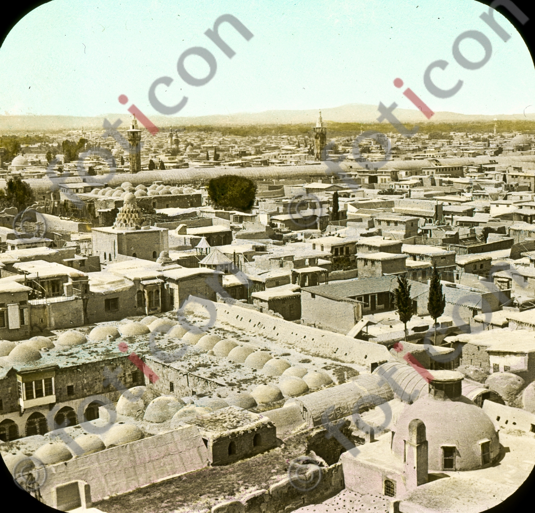 Blick über Damaskus | Overlooking Damascus - Foto foticon-simon-129-006.jpg | foticon.de - Bilddatenbank für Motive aus Geschichte und Kultur